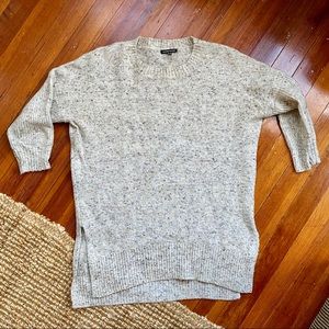 Warehouse Speckled 3/4 Sleeve Pullover